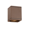 GU10  SQUARE CEILING LUMINAIRE 230V AC RUSTY IP65 GU10 MAX.35W LG2401GU10R